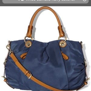 Vince Camuto Women's Blue Cris Satchel